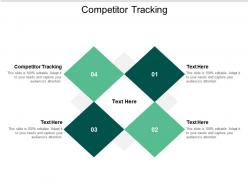 Competitor tracking ppt powerpoint presentation slides templates cpb