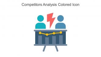 Competitors Analysis Colored Icon In Powerpoint Pptx Png And Editable Eps Format