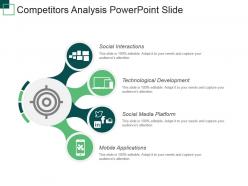 Competitors analysis powerpoint slide