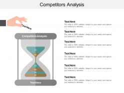 Competitors analysis ppt powerpoint presentation file skills cpb