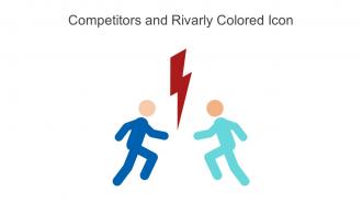 Competitors And Rivarly Colored Icon In Powerpoint Pptx Png And Editable Eps Format