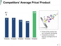 Competitors average price product powerpoint presentation templates