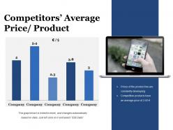 Competitors average price product ppt layouts model