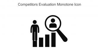 Competitors Evaluation Monotone Icon In Powerpoint Pptx Png And Editable Eps Format
