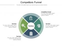 Competitors funnel ppt powerpoint presentation professional design inspiration cpb