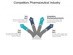 Competitors pharmaceutical industry ppt powerpoint presentation ideas model cpb