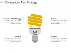 Competitors plan strategy ppt powerpoint presentation pictures clipart cpb