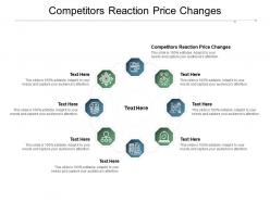 Competitors reaction price changes ppt powerpoint presentation layouts shapes cpb