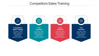 Competitors sales training ppt powerpoint presentation outline example cpb