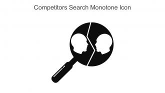 Competitors Search Monotone Icon In Powerpoint Pptx Png And Editable Eps Format
