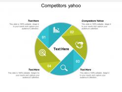 Competitors yahoo kids ppt powerpoint presentation file background designs cpb