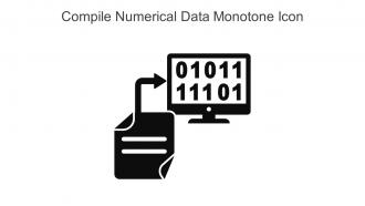 Compile Numerical Data Monotone Icon In Powerpoint Pptx Png And Editable Eps Format