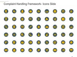 Complaint Handling Framework Icons Slide Ppt Demonstration