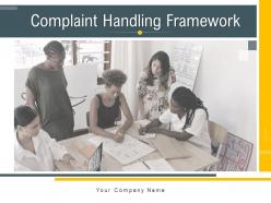 Complaint handling framework powerpoint presentation slides