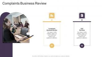 Complaints Business Review In Powerpoint And Google Slides Cpb