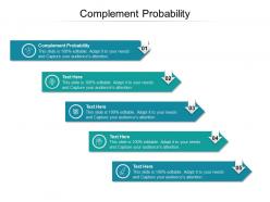 Complement probability ppt powerpoint presentation infographic template objects cpb
