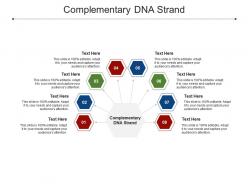 Complementary dna strand ppt powerpoint presentation gallery graphics cpb