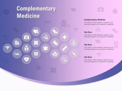 Complementary medicine ppt powerpoint presentation styles objects