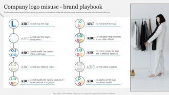 Complete Brand Marketing Playbook Company Logo Misuse Brand Playbook