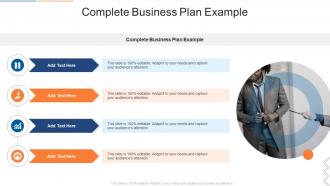 Complete Business Plan Example In Powerpoint And Google Slides Cpb