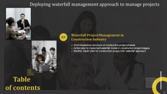 Complete Guide Deploying Waterfall Management Approach To Manage Projects Complete Deck Professionally Pre-designed