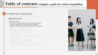 Complete Guide For Talent Acquisition Powerpoint Presentation Slides Slides Customizable