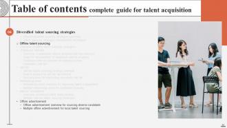 Complete Guide For Talent Acquisition Powerpoint Presentation Slides Designed Customizable