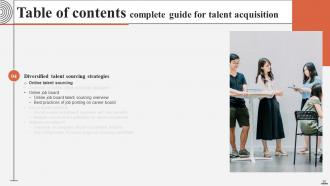 Complete Guide For Talent Acquisition Powerpoint Presentation Slides Visual Customizable