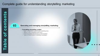 Complete Guide For Understanding Storytelling Marketing Powerpoint Presentation Slides MKT CD Multipurpose Ideas