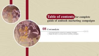 Complete Guide Of Ambush Marketing Campaigns Powerpoint Presentation Slides MKT CD V Professional Good