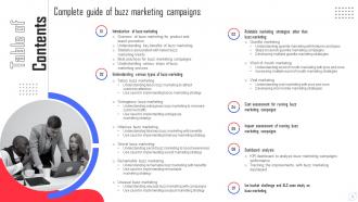 Complete Guide Of Buzz Marketing Campaigns Powerpoint Presentation Slides MKT CD V Pre-designed Professional