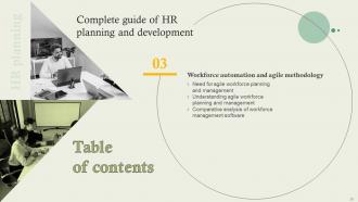 Complete Guide Of HR Planning And Development Complete Deck Informative Colorful