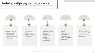 Complete Guide of Pay Per Click Marketing Campaigns MKT CD V Captivating Best