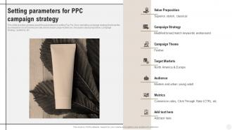 Complete Guide Of Pay Per Setting Parameters For PPC Campaign Strategy MKT SS V