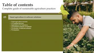 Complete Guide Of Sustainable Agriculture Practices Powerpoint Presentation Slides Interactive Images