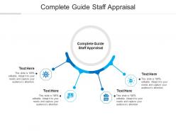Complete guide staff appraisal ppt powerpoint presentation ideas portfolio cpb