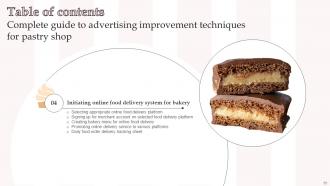 Complete Guide To Advertising Improvement Techniques For Pastry Shop Complete Deck Strategy CD V Image Editable