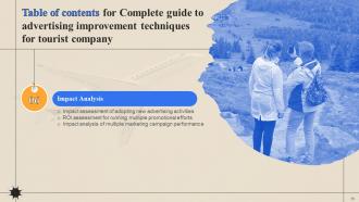 Complete Guide To Advertising Improvement Techniques For Tourist Company Complete Deck Strategy CD V Customizable Images