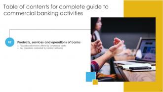 Complete Guide To Commercial Banking Activities Fin CD V Unique Downloadable