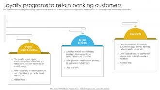 Complete Guide To Commercial Loyalty Programs To Retain Banking Customers Fin SS V