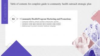Complete Guide To Community Health Outreach Strategic Plan Strategy CD Customizable Images