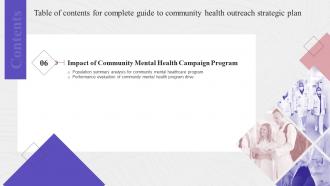 Complete Guide To Community Health Outreach Strategic Plan Strategy CD Engaging Images
