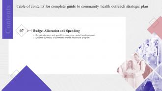 Complete Guide To Community Health Outreach Strategic Plan Strategy CD Template Best