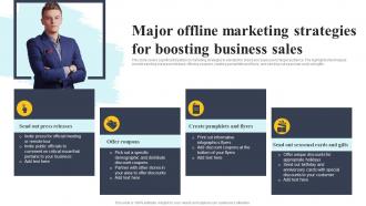 Complete Guide To Customer Major Offline Marketing Strategies For Boosting Business Sales