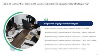Complete Guide To Employee Engagement Strategic Plan Powerpoint Presentation Slides