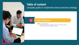 Complete Guide To Implement Email Promotion Strategy Powerpoint Presentation Slides Pre designed Image