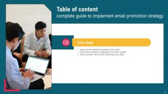 Complete Guide To Implement Email Promotion Strategy Powerpoint Presentation Slides Slides Best