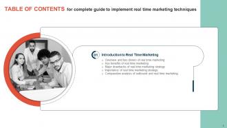 Complete Guide To Implement Real Time Marketing Techniques MKT CD V Aesthatic Good