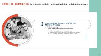 Complete Guide To Implement Real Time Marketing Techniques MKT CD V Customizable Content Ready