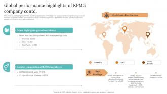 Complete Guide To KPMG Global Performance Highlights Of KPMG Company Strategy SS V Idea Visual